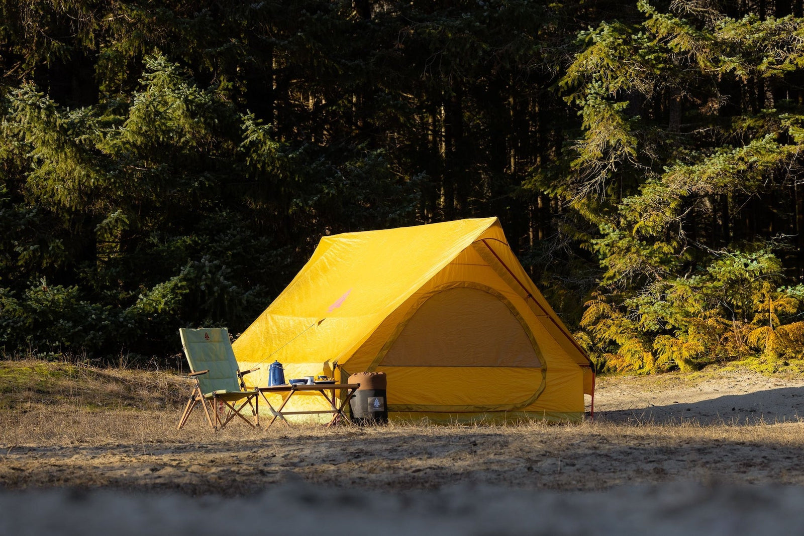 Heritage A-Frame 3-Season, 6-Person Camping Tent with 2-Doors, Rain Fly & Carry Bag X0O3 - product image 1