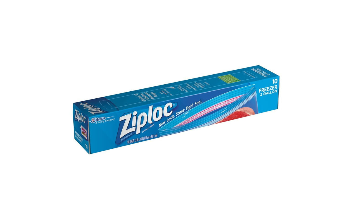 Extra Large Freezer Plastic Bags, 5.5-L, 10-pk V8K8 - product image 3